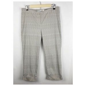 Lena Gabrielle Striped Cropped Pants